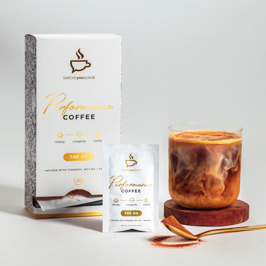 Beforeyouspeak Before You Speak Performance Coffee Caramel 4.5g x 30 Pack