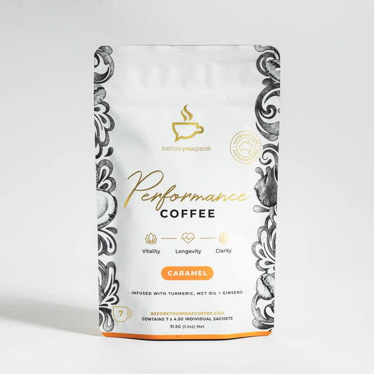 Beforeyouspeak Before You Speak Performance Coffee Caramel 4.5g x 7 Pack