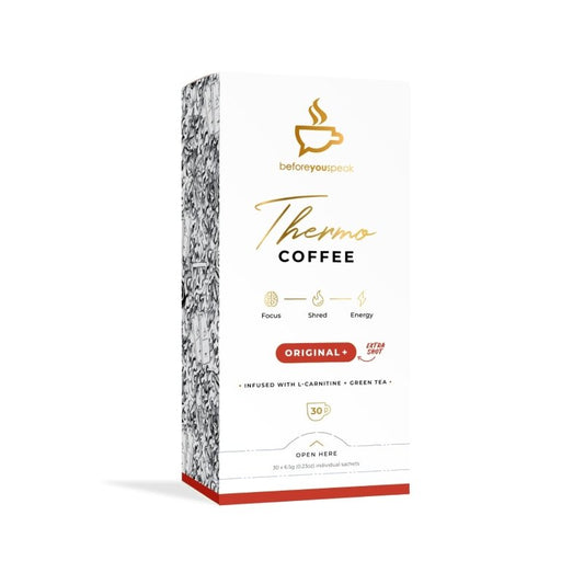 Beforeyouspeak Before You Speak Thermo Coffee Original + Extra Shot 6.5g x 30 Pack