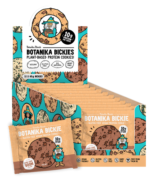 Botanika Blends Botanika Blends Botanika Bickies Choc Choc Boom 60g x 12 Display