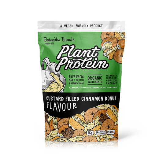 Botanika Blends Botanika Blends Plant Protein Custard Filled Cinnamon Donut 1kg