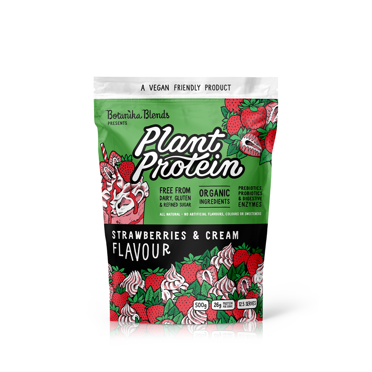 Botanika Blends BOTANIKA BLENDS PLANT PROTEIN STRAWBERRIES & CREAM 500G