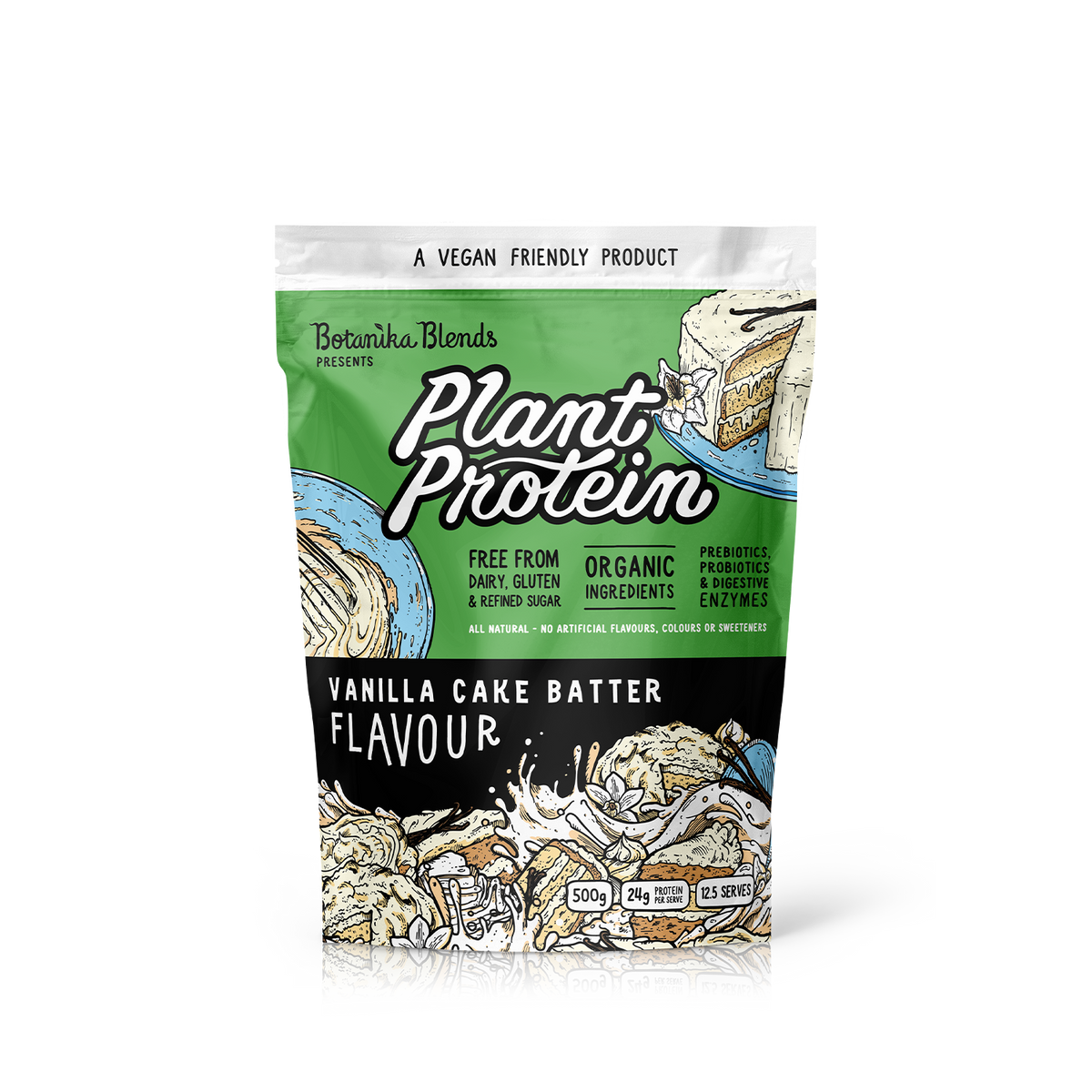 Botanika Blends Botanika Blends Plant Protein Vanilla Cake Batter 500g