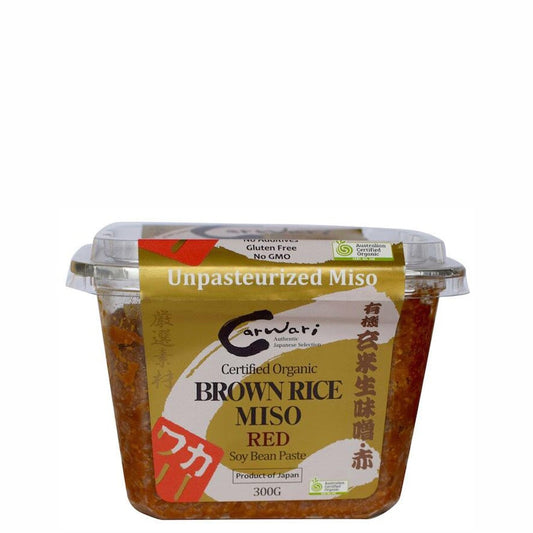 Carwari Carwari Organic Brown Rice Miso Paste Red 300g