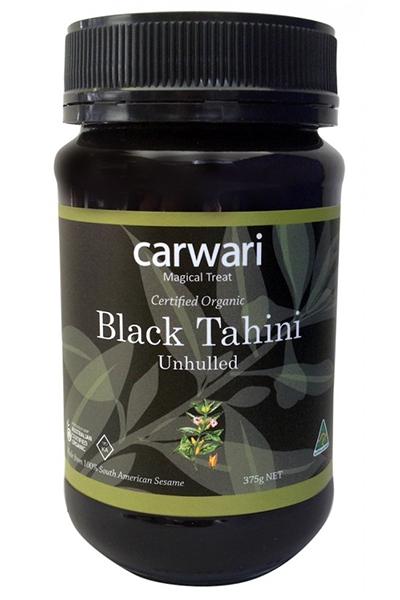 Carwari Carwari Organic Black Tahini Unhulled 375g