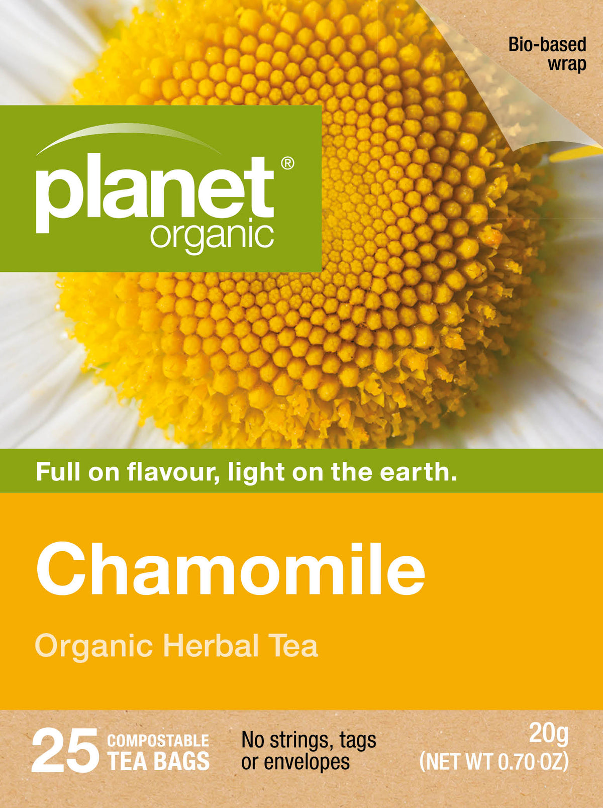 Planet Organic Planet Organic Organic Herbal Tea Chamomile x 25 Tea Bags