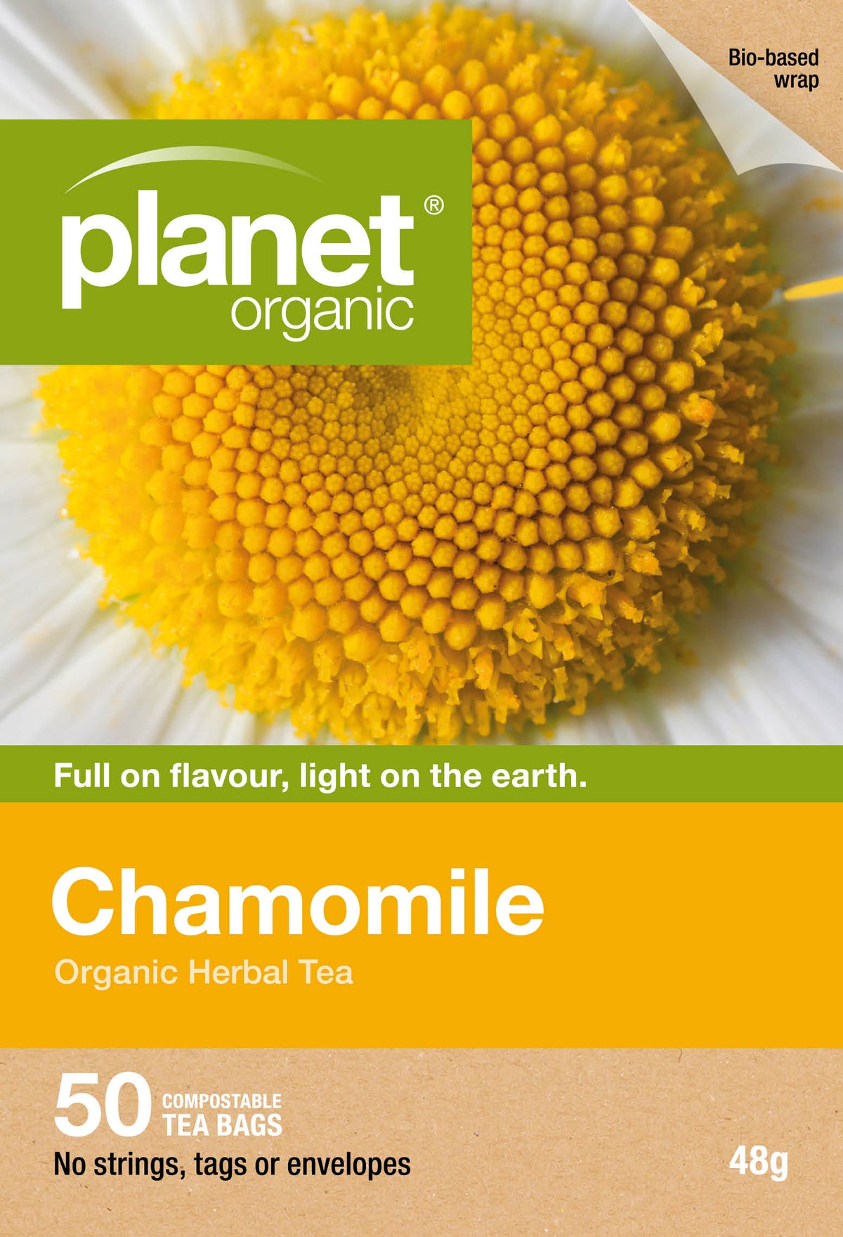 Planet Organic Planet Organic Organic Herbal Tea Chamomile x 50 Tea Bags
