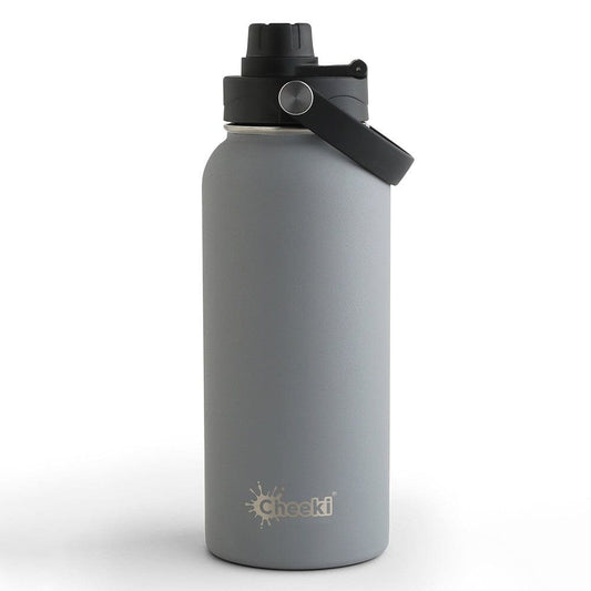 Cheeki Cheeki Insulated Bottle Adventure Slate (Large) 1L