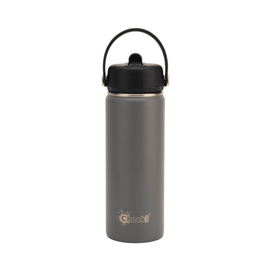 Cheeki Cheeki Insulated Bottle Adventure Slate (Small) 600ml