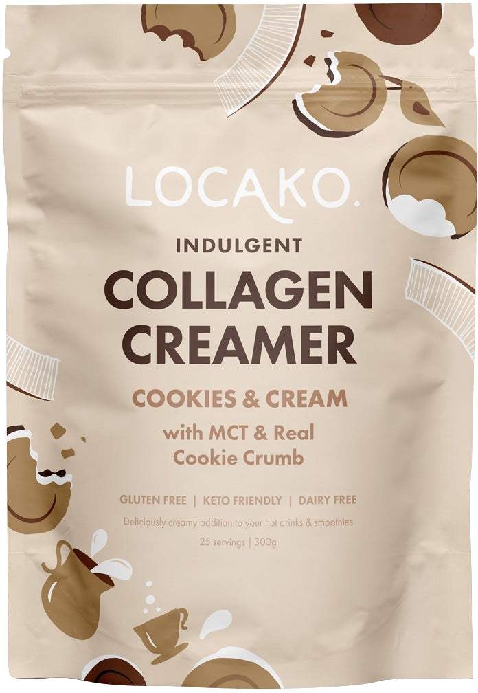 Locako Locako Collagen Creamer Indulgent (Cookies and Cream) 300g