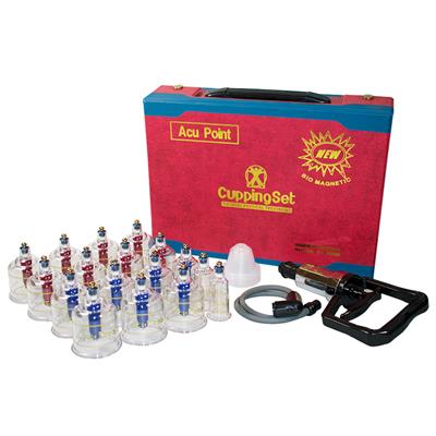 PLASTIC CUPPING SET - CUPPING THERAPY - USA