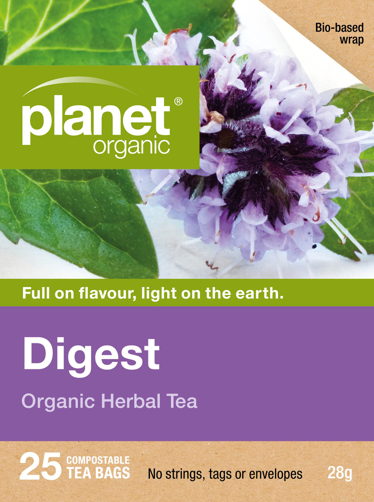 Planet Organic Planet Organic Organic Herbal Tea Digest x 25 Tea Bags