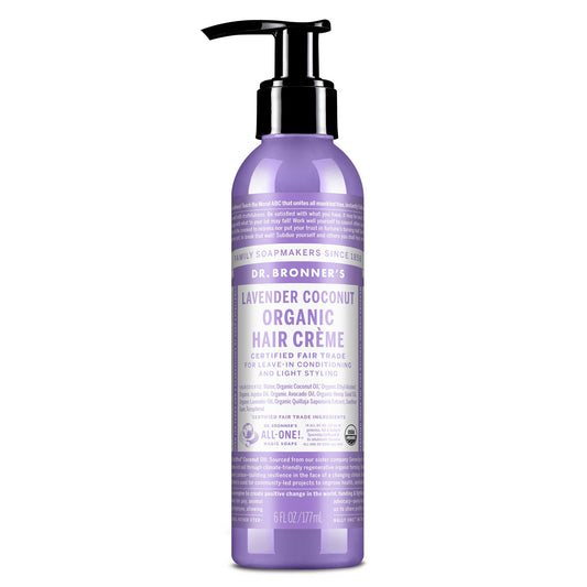 Dr Bronners Dr. Bronners Organic Hair Creme Lavender Coconut 177ml