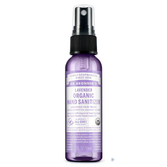 Dr Bronners Dr. Bronners Organic Hand Sanitizer Lavender 59ml