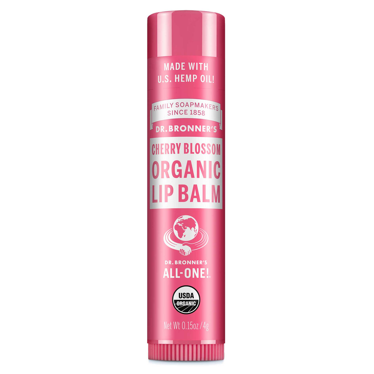 Dr Bronners Dr. Bronners Organic Lip Balm Cherry Blossom 4g