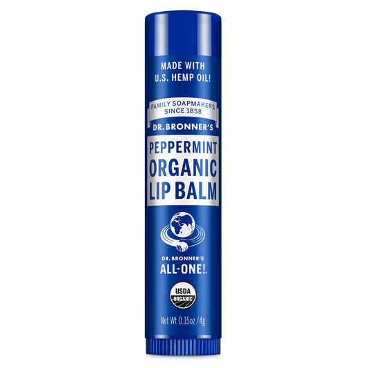 Dr Bronners Dr. Bronners Organic Lip Balm Peppermint 4g