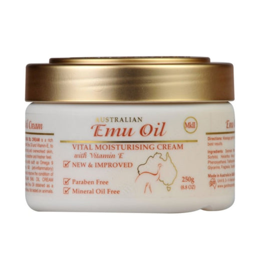 Australian Creams MK II Australian Creams MkII Emu Oil Vital Moisturising Cream with Vitamin E 250g