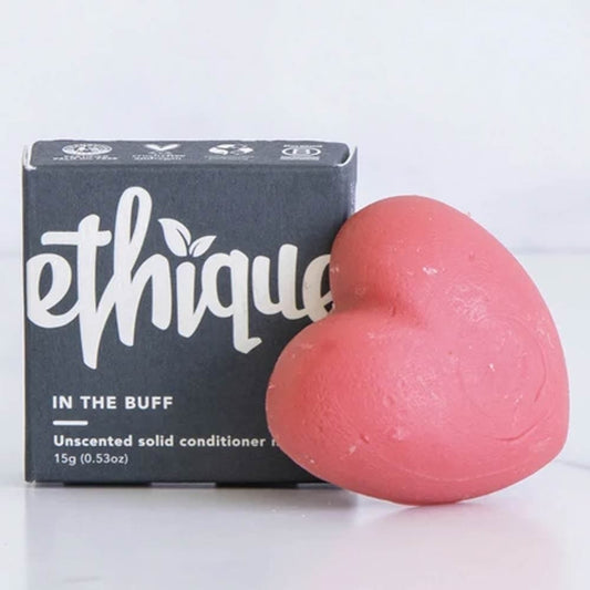 Ethique Ethique Bar Conditioner Solid In The Buff (For Sensitive Scalps) Unscented 15g  SELL THROUGH
