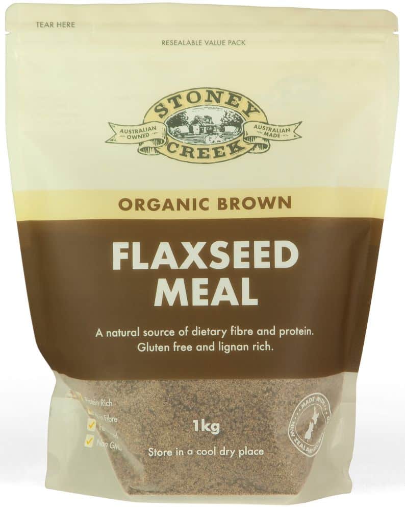 Stoney Creek Stoney Creek Organic Flaxseed Meal Brown 1kg