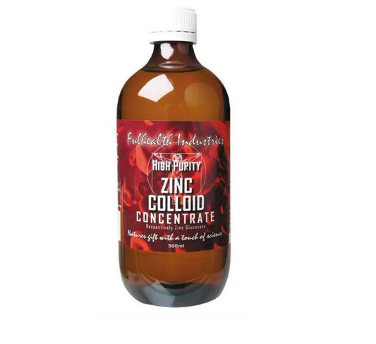 Fulhealth Industries Retail Fulhealth Industries High Purity Zinc Colloid Concentrate 500ml