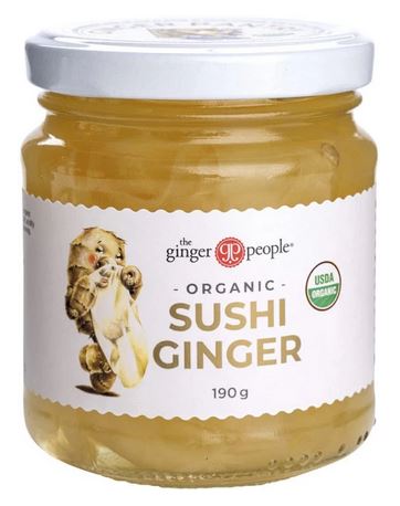 Ginger People The Ginger People Organic Sushi Ginger 190g