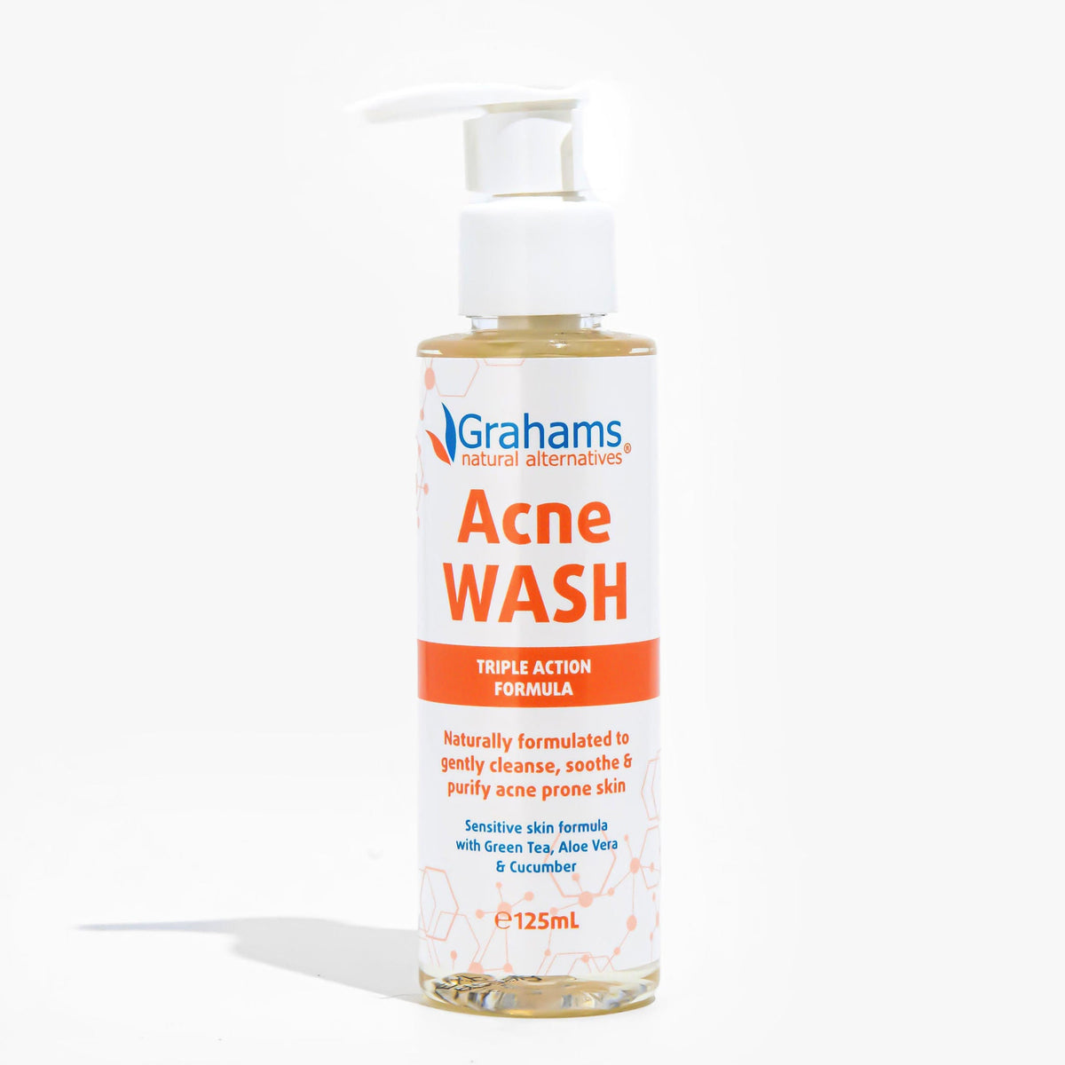 Grahams Grahams Natural Acne Wash 125ml