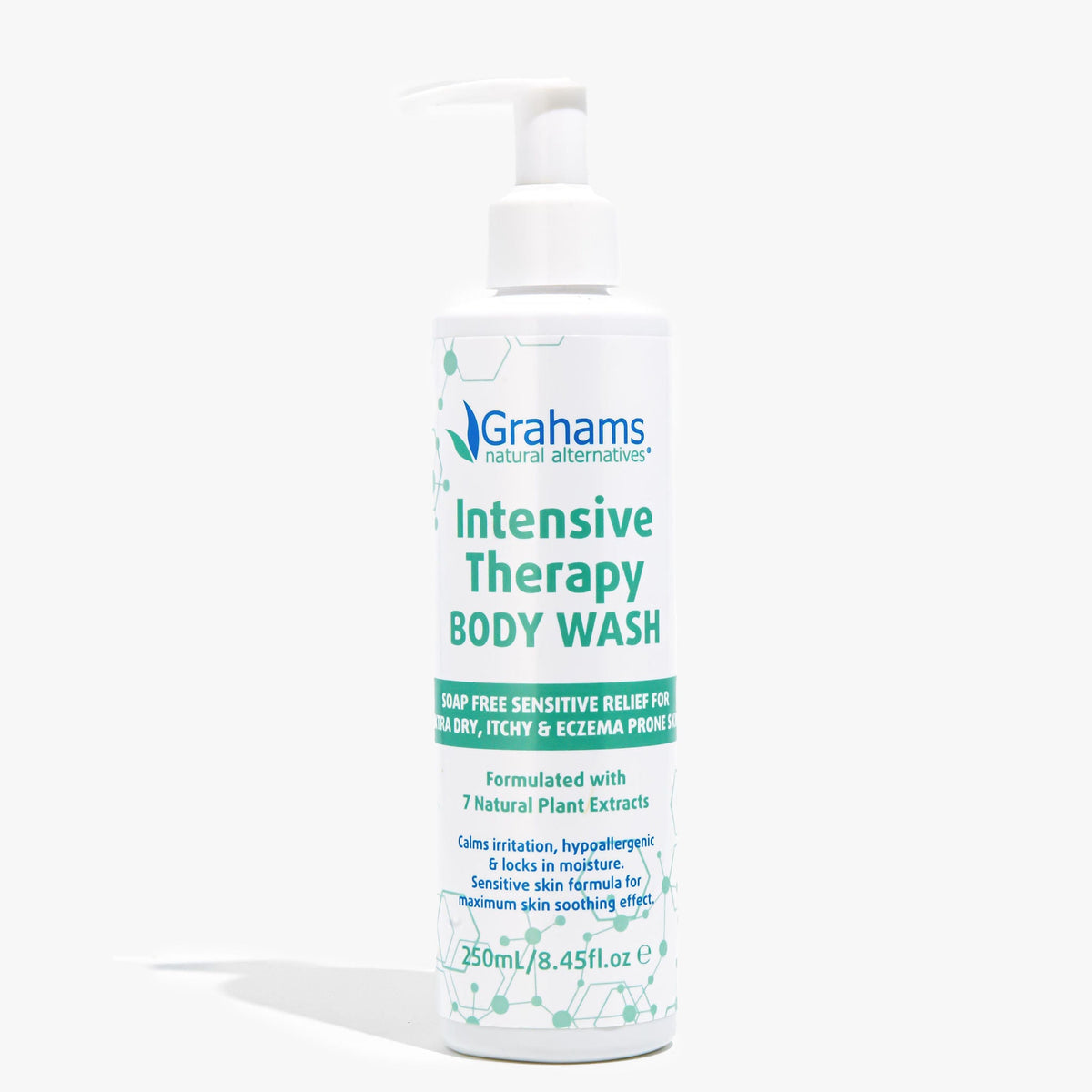 Grahams Grahams Natural Body Wash Intensive Therapy (Soap Free) 250ml