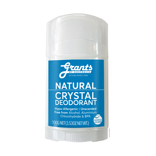 Grants Grants Of Australia Crystal Deodorant Stick Natural 100g