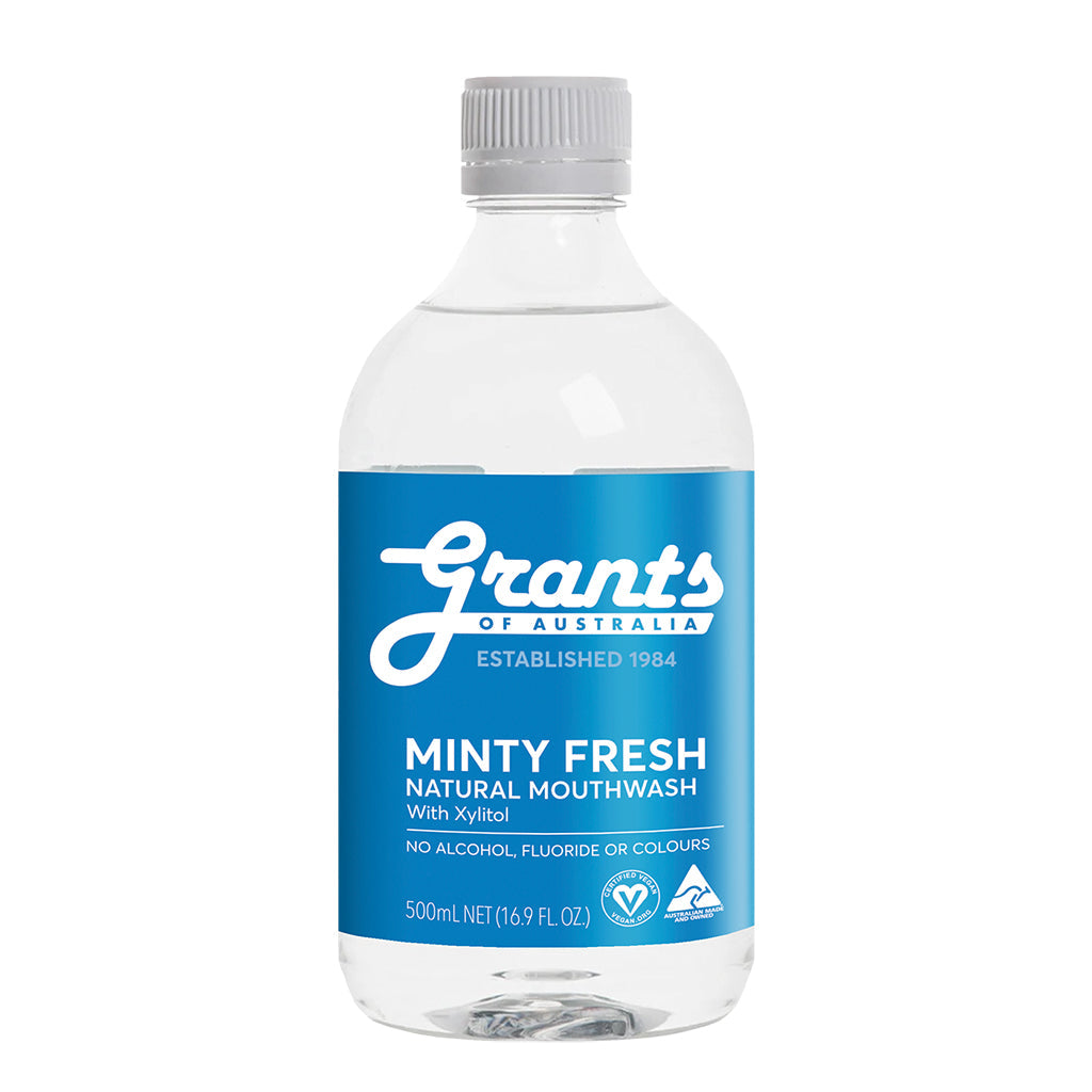 Grants Grants Of Australia Natural Mouthwash Minty Fresh 500ml