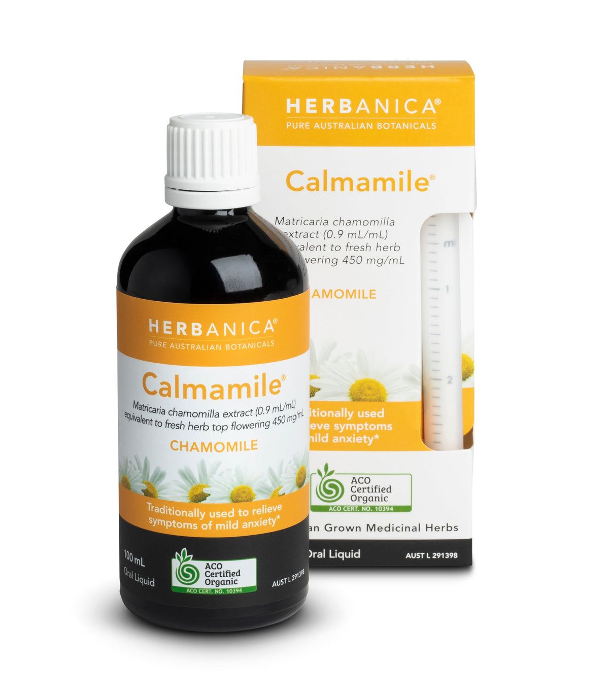 Herbanica HERBANICA CALMAMILE CHAMOMILE ORAL LIQUID 100ML