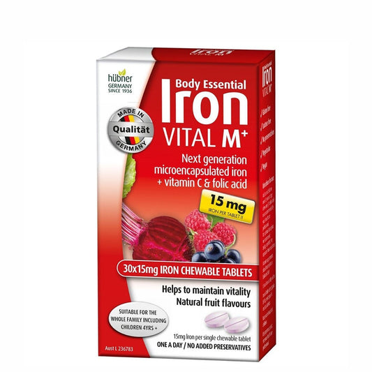 Silicea Silicea Body Essential Iron VITAL LIPO (15mg Iron) Chewable 30t