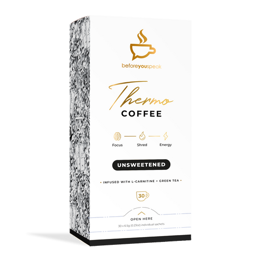 Beforeyouspeak Before You SpeakThermo Coffee Unsweetened 6.5g x 30 Pack