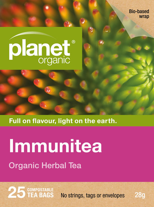 Planet Organic Planet Organic Organic Herbal Tea Immunitea x 25 Tea Bags