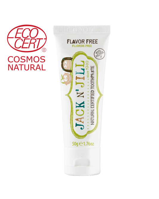 Jack N Jill Jack N Jill Natural Toothpaste (Fluoride Free) Flavour Free 50g