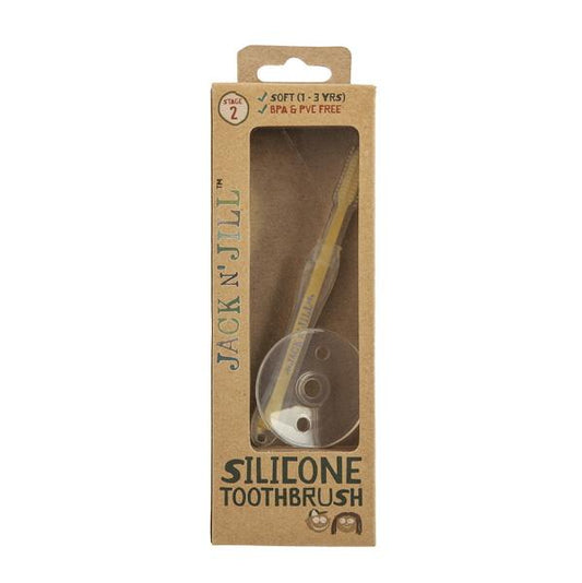 Jack N Jill Jack N Jill Silicone Toothbrush Stage Two (12-24 Months)