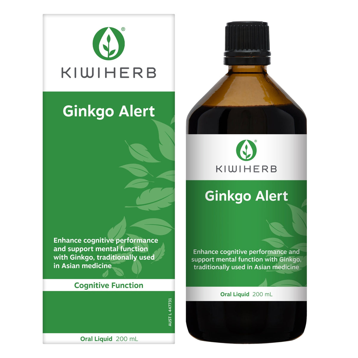 Kiwiherb Kiwiherb Ginkgo Alert 200ml
