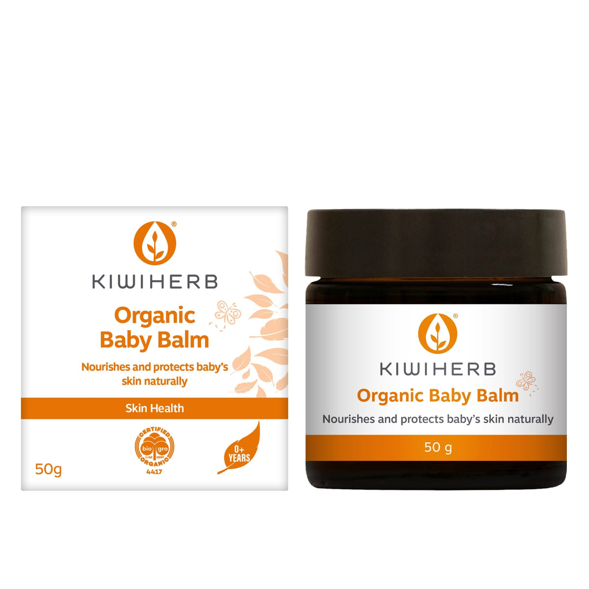 Kiwiherb Kiwiherb Organic Baby Balm 50g