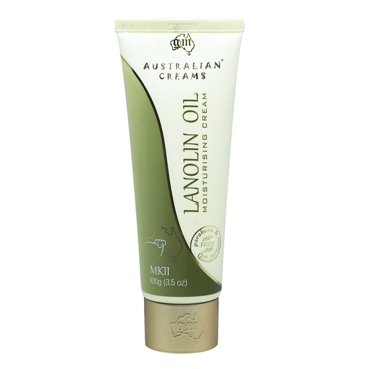 Australian Creams MK II Australian Creams MkII Lanolin Oil Day Moisturising Cream with Vitamin E 100g