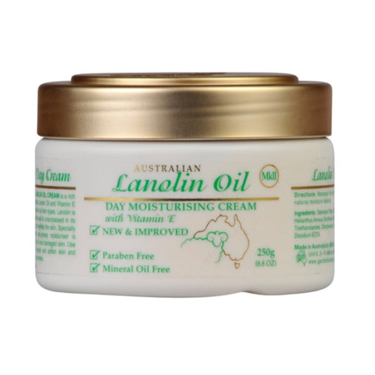 Australian Creams MK II Australian Creams MkII Lanolin Oil Day Moisturising Cream with Vitamin E 250g