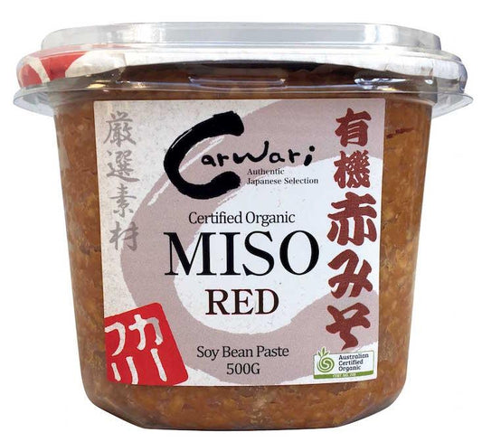 Carwari Carwari Organic Miso Paste Red 500g