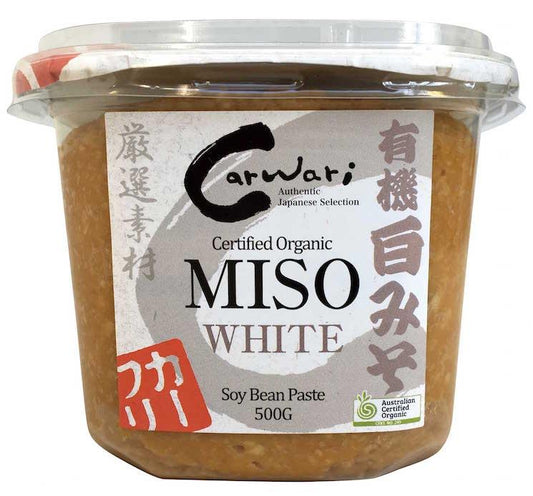 Carwari Carwari Organic Miso Paste White 500g