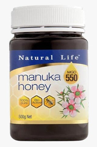Natural Life Natural Life Manuka Honey (MGO 550) 500g