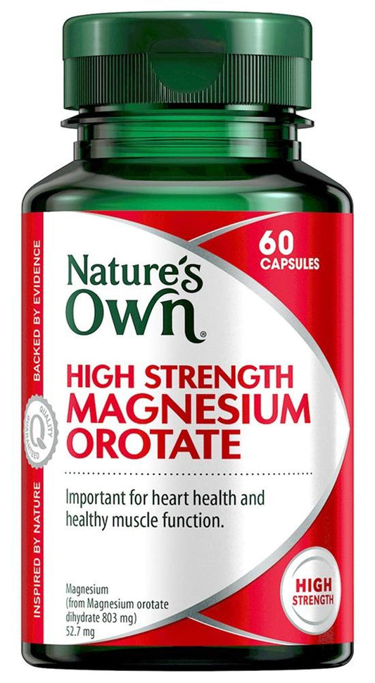 Natures Own NATURES OWN CAP HIGH STRENGTH MAGNESIUM OROTATE 52.68MG