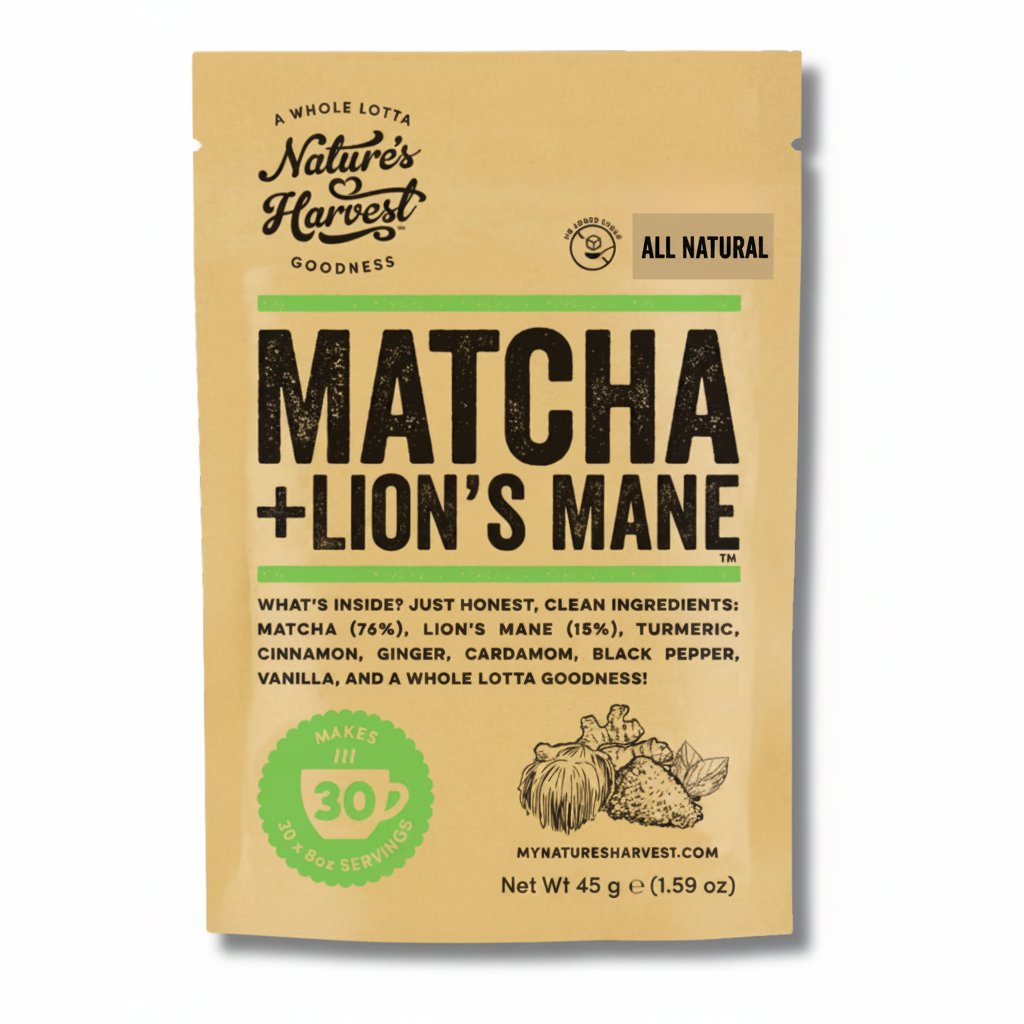 Natures Harvest NATURES HARVEST MATCHA + LIONS MANE 45G