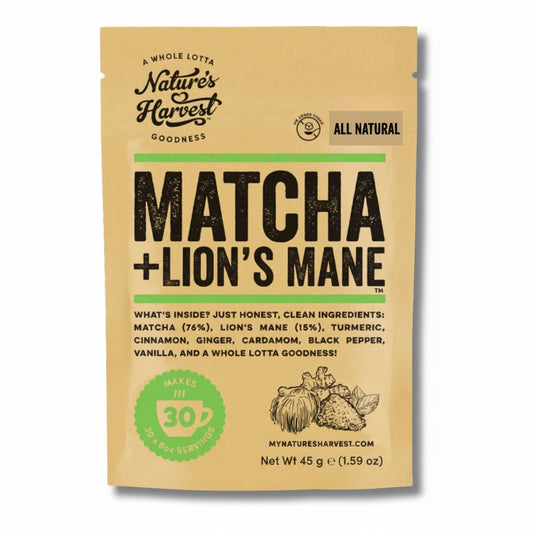 Natures Harvest NATURES HARVEST MATCHA + LIONS MANE 45G