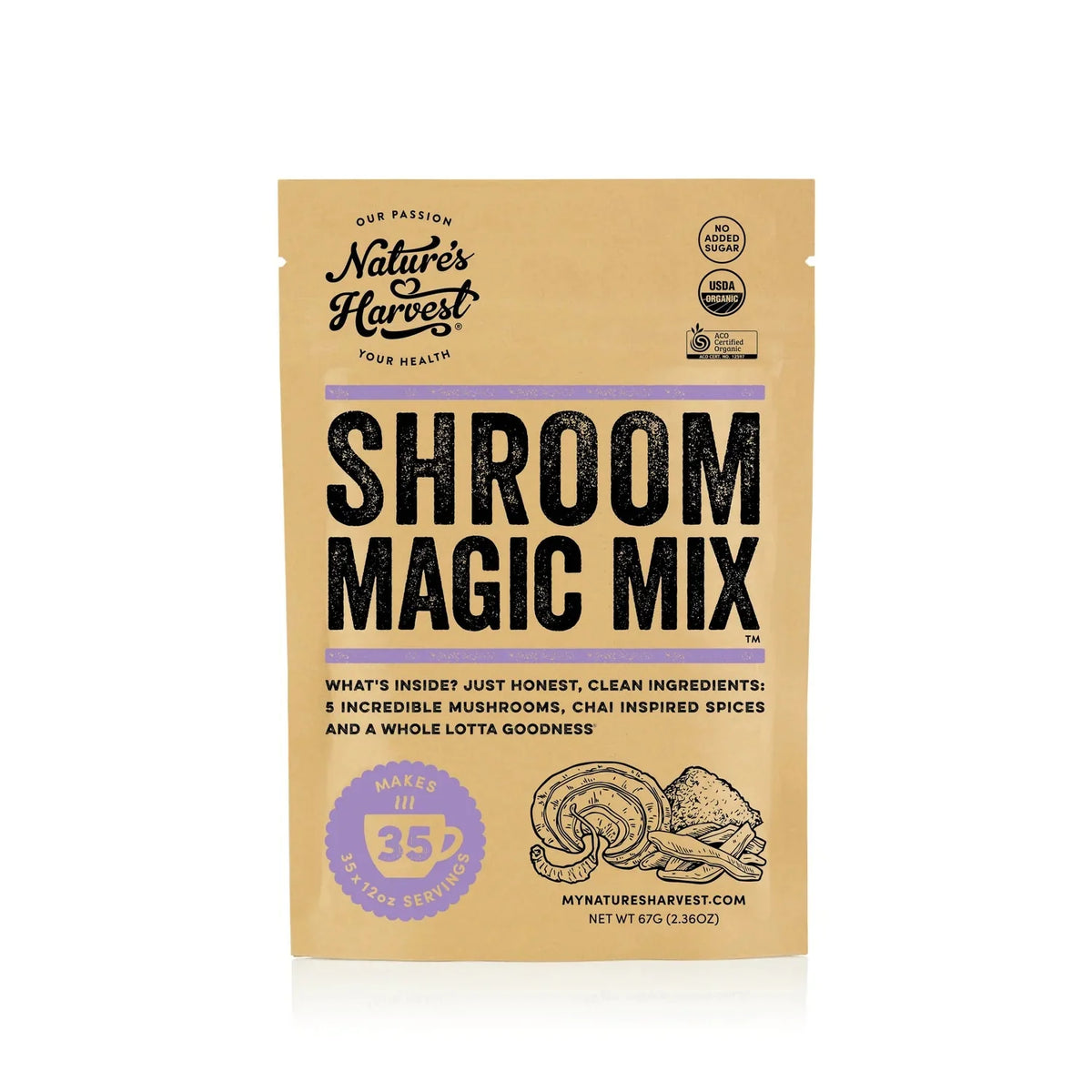 Natures Harvest NATURES HARVEST SHROOM MAGIC MIX 57G
