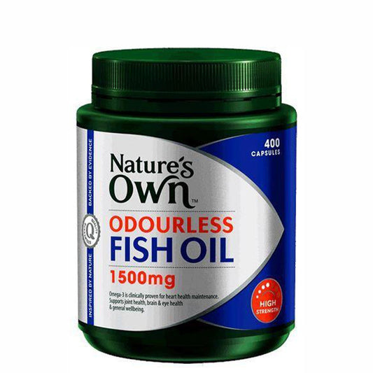 Natures Own NATURES OWN CAP ODOURLESS FISH OIL 1500MG