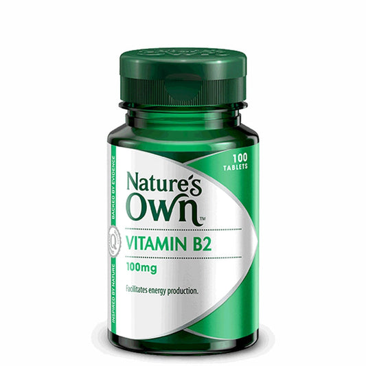 Natures Own NATURES OWN VITAMIN TAB B2 100MG