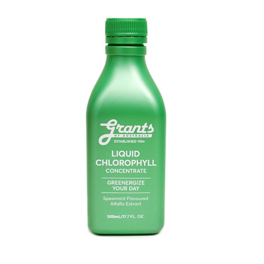 Grants Grants Of Australia Liquid Chlorophyll Concentrate (Spearmint Flavoured Alfalfa Extract) 500ml