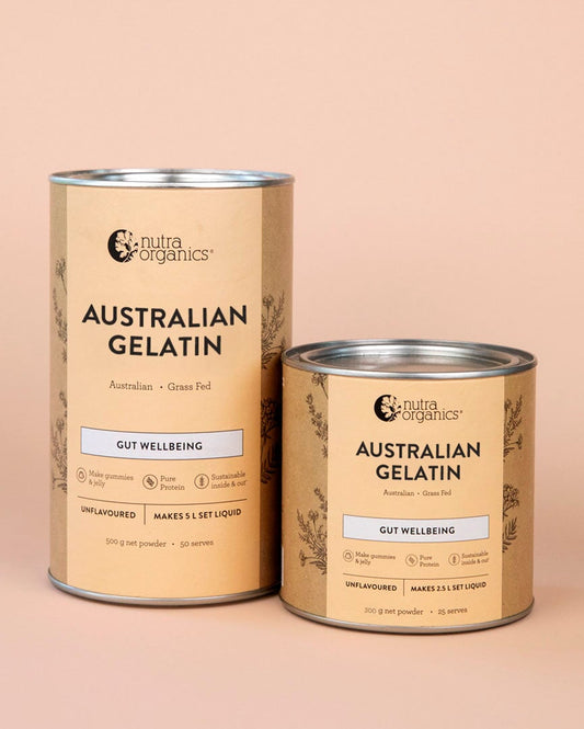 Nutra Naturals NUTRA ORGANICS AUSTRALIAN GELATIN UNFLAVOURED 300G